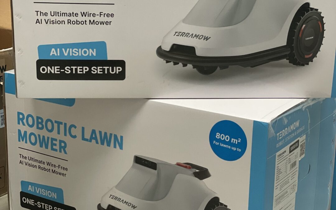 Sei einer der Ersten – Die erste Lieferung TerraMow ist da!