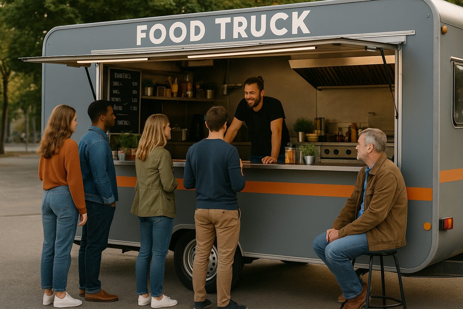 Du hast einen Foodtruck oder Imbisswagen – wir haben den Platz. Kostenlos. Deal?